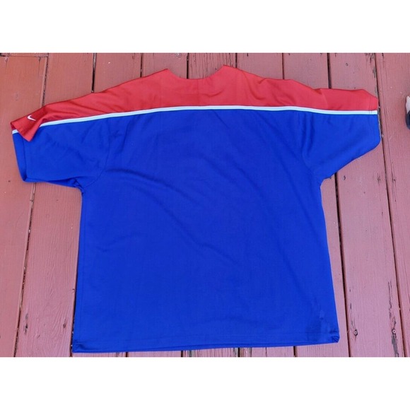 Texas Rangers NIKE Team Gear 2 Button Pullover Shirt Men's XXL - Picture 9 of 10